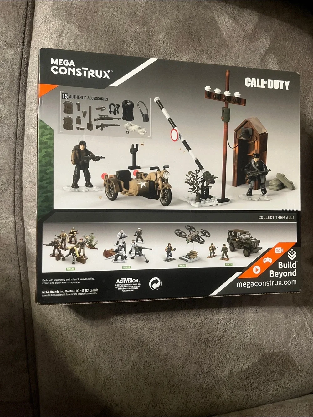 NIB Mega Construx Call of Duty Legends Checkpoint Charge - Playset